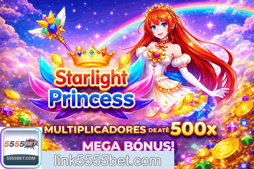 Starlight Princess - Slot game com multiplicadores na 5555BET
